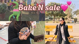 Bake n Sale || Ayesha ky school gae || I met many up growing Vloggers || daily Routine ❤️