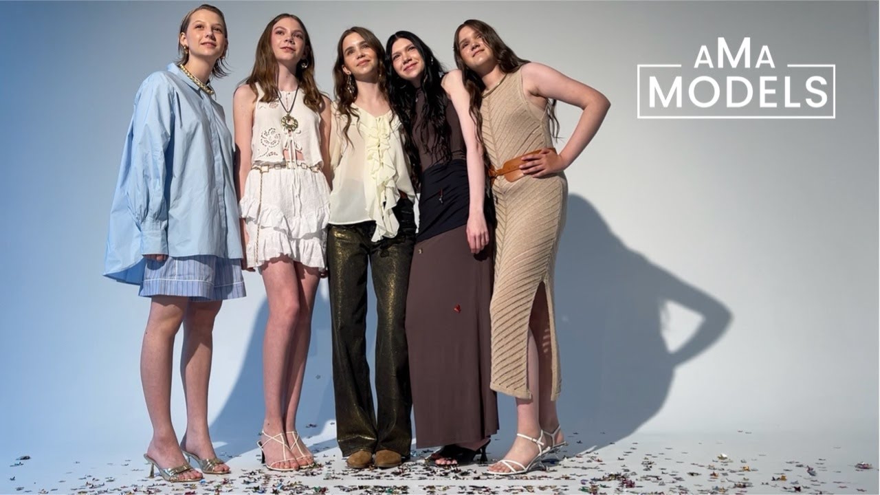 Как выглядит обучение в модельной школе AMA Models? - YouTube