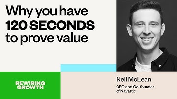 The 120-Second Rule: How AI is Raising the Stakes for PLG with Neil McLean, Navattic