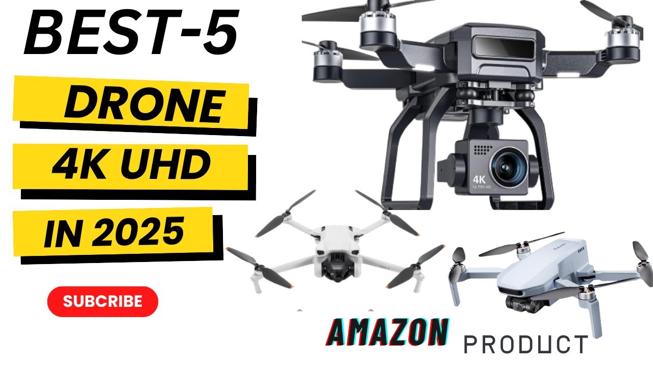 TOP 5 BEST 4K UHD DRONE IN 2026!!!.[Watch Before You Buy!] - YouTube