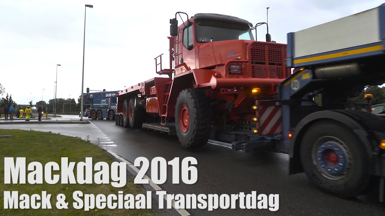 Mackdag 2016 Truckshow Amsterdam, Heavy Haulage, Special transport, Oldtimers, American trucks