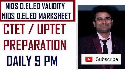 18 Aug Sunday Batchit CTET, UPTET, NIOS D.EL.ED With Your Online Partner