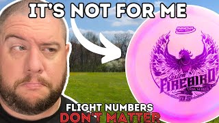 My disc golf confession: I don’t like the Firebird. | Flight Numbers Don’t Matter