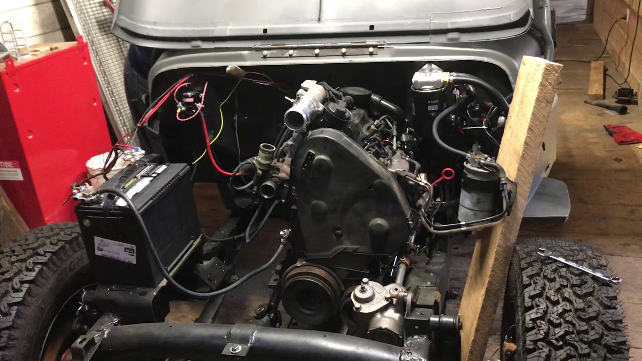 VW tdi into 1948 Jeep Willys cj2a