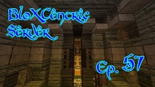 BloXCentric Ep. 57 - Past the Door (Lets Play Minecraft)