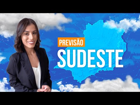 Previsão Sudeste - Temporais em São Paulo.