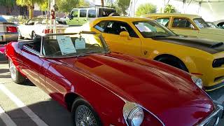 1972 Jaguar E Type XKE Series III V-12 Roadster 37K Original Miles SOLD $77,500 Auction Restored 72