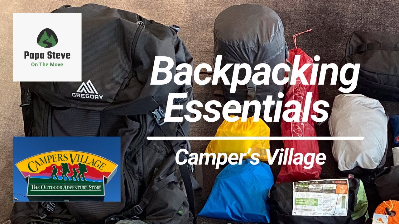 Top 10 Backpacking Essentials for Backcountry Camping - YouTube