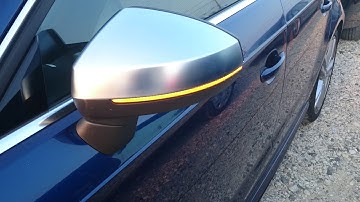 Audi A3 S3 RS3 Dynamic Flowing Side Wing Mirror Indicator Repeater Blinker