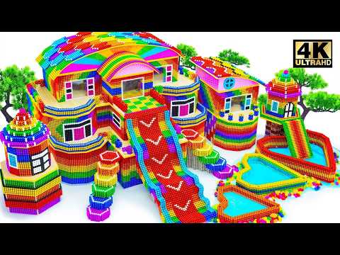 ASMR x 1.5 - Make Rainbow Heart Aquarium With Glossy Slime For Rescue Abandoned Puppies Mud House