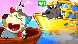 I Dont Want To Move Away Rich Vs Broke Friends Song Wolfoo Nursery Rhymes & Kids Songs