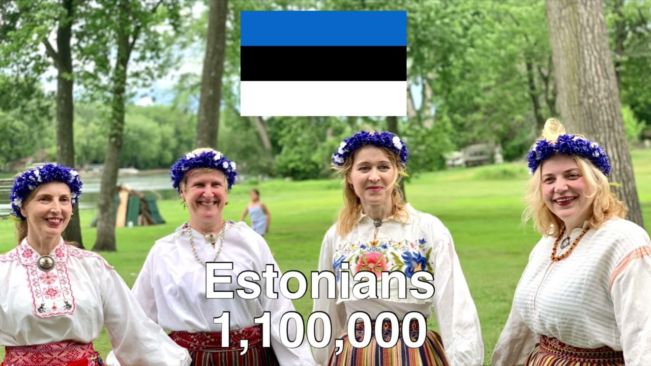 Northern European Ethnic Groups - With Music