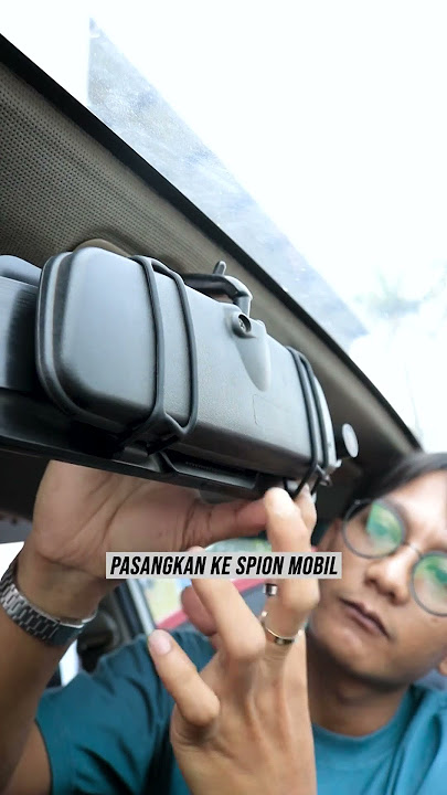 PASANG DASHCAM ANTI RIBET DI SPION MOBIL