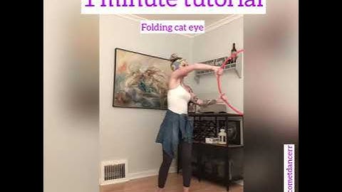 Hoop tutorial- folding cat eye isolation intermediate/advanced #hooping #tuorial #isolation #hula