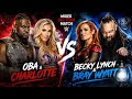 🔥 Oba &amp; Charlotte vs Becky Lynch &amp; Bray Wyatt 💀 | WWE 2K25 Mixed Tag Match