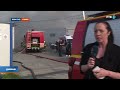 Požar u građevinskoj firmi u Srbiji: Vatra zahvatila hiljadu kvadrata (VIDEO)