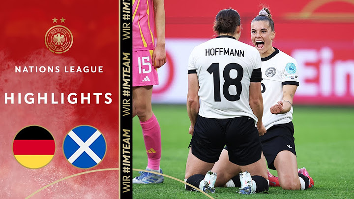 Cerci mit Dreierpack bei 7-Tore Spektakel | Deutschland - Schottland 6:1 | Highlights Nations League
