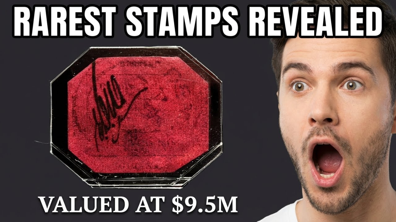 TOP 3 The World's Rarest Stamp! 🤯 ($9.5 Million Stamp)
