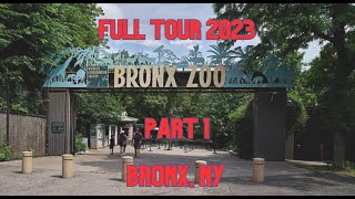Bronx zoo Full Tour 2023 - Part 1