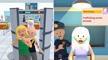 Airport Security All Levels Gameplay Walkthrough  (Level 1-3)