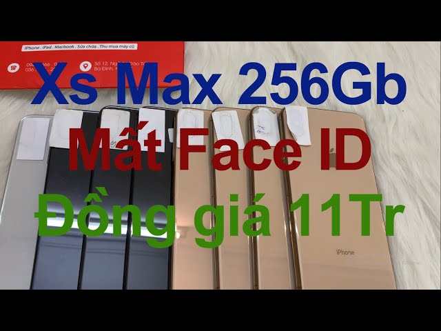 Bán iPhone Xs Max 256Gb cũ mất Face ID - Các nguyên nhân iPhone mất Face ID [MRZIN.VN]