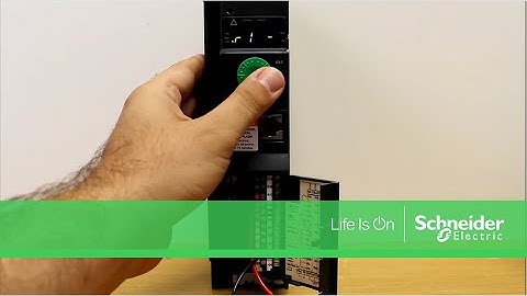 Wiring & Programming Status Relays R1 & R2 on the ATV320 Drive | Schneider Electric