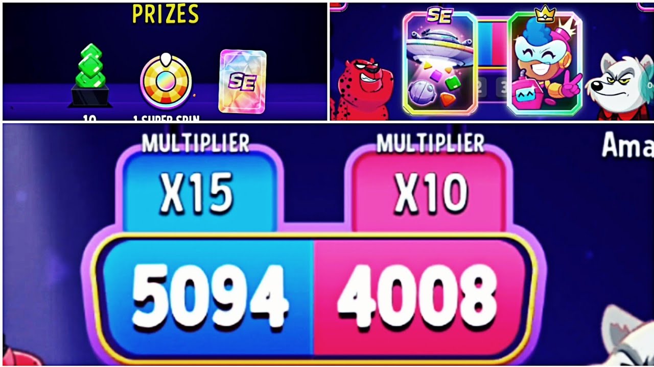 Match Master Tournament vertical rush final and win se boster and super