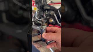 Lean or optimal Harley spark plug