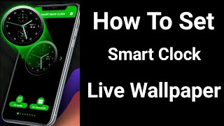 how to set digital clock on home screen | clock wallpaper android 2023 screenshot 1