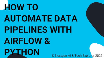 How to Automate Data Pipelines with Airflow & Python