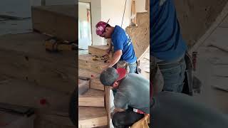 Sheetrokeando una escalera redonda ð���ð��¯