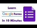 Google Forms Tutorial Quiz