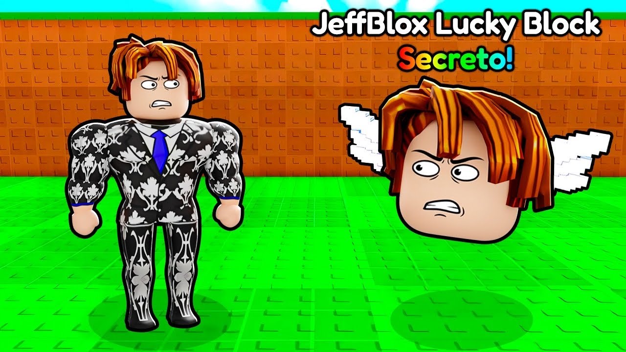VIREI UMA LUCKY BLOCK PARA ROUBAR BRAINROTS NO ROBLOX