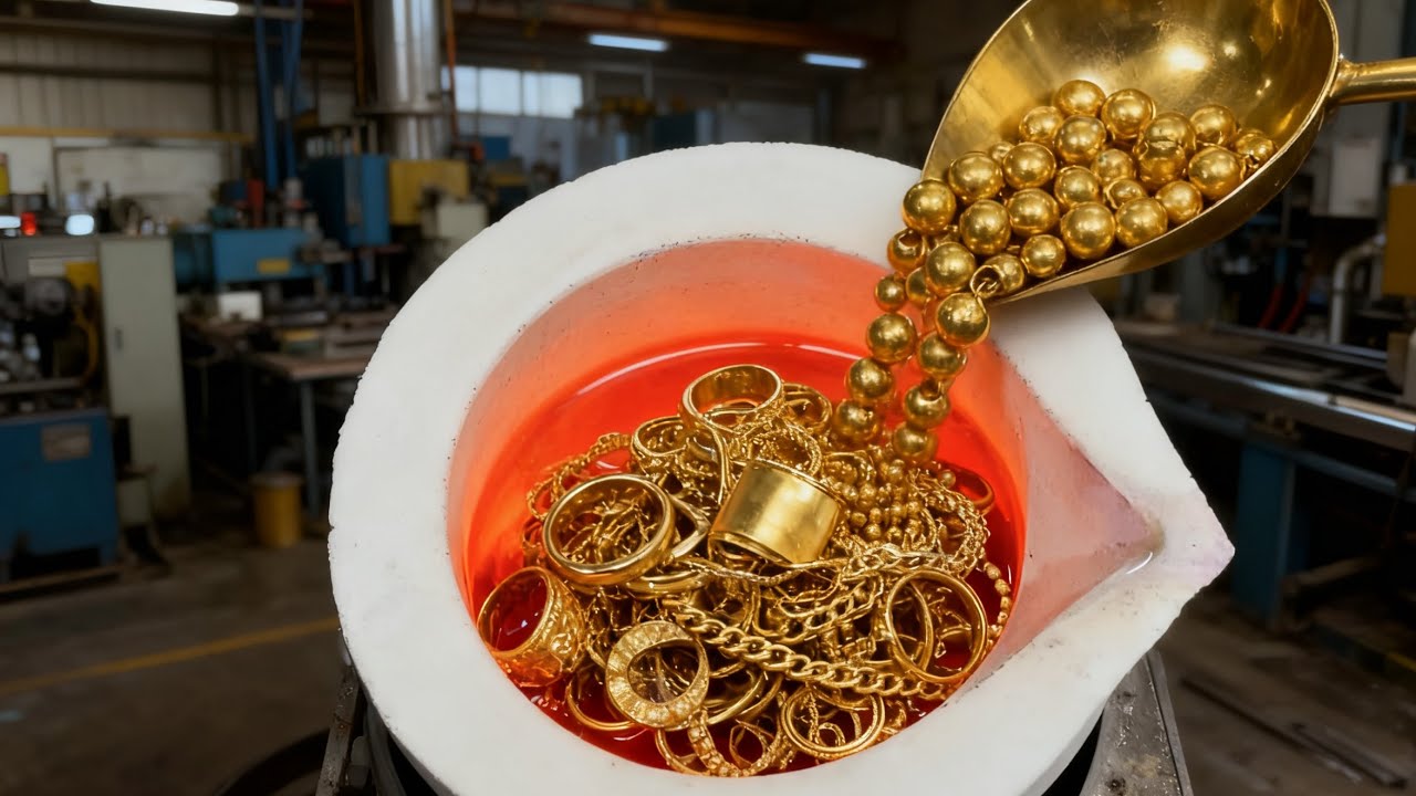 Melting Rings An immersive experience that takes you through the process of melting ...