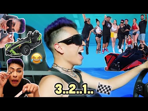 RACING with the LA SQUAD!! | Louie's Life