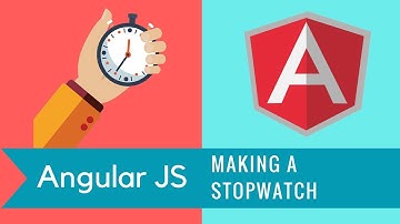 Making a stopwatch using Angular JS