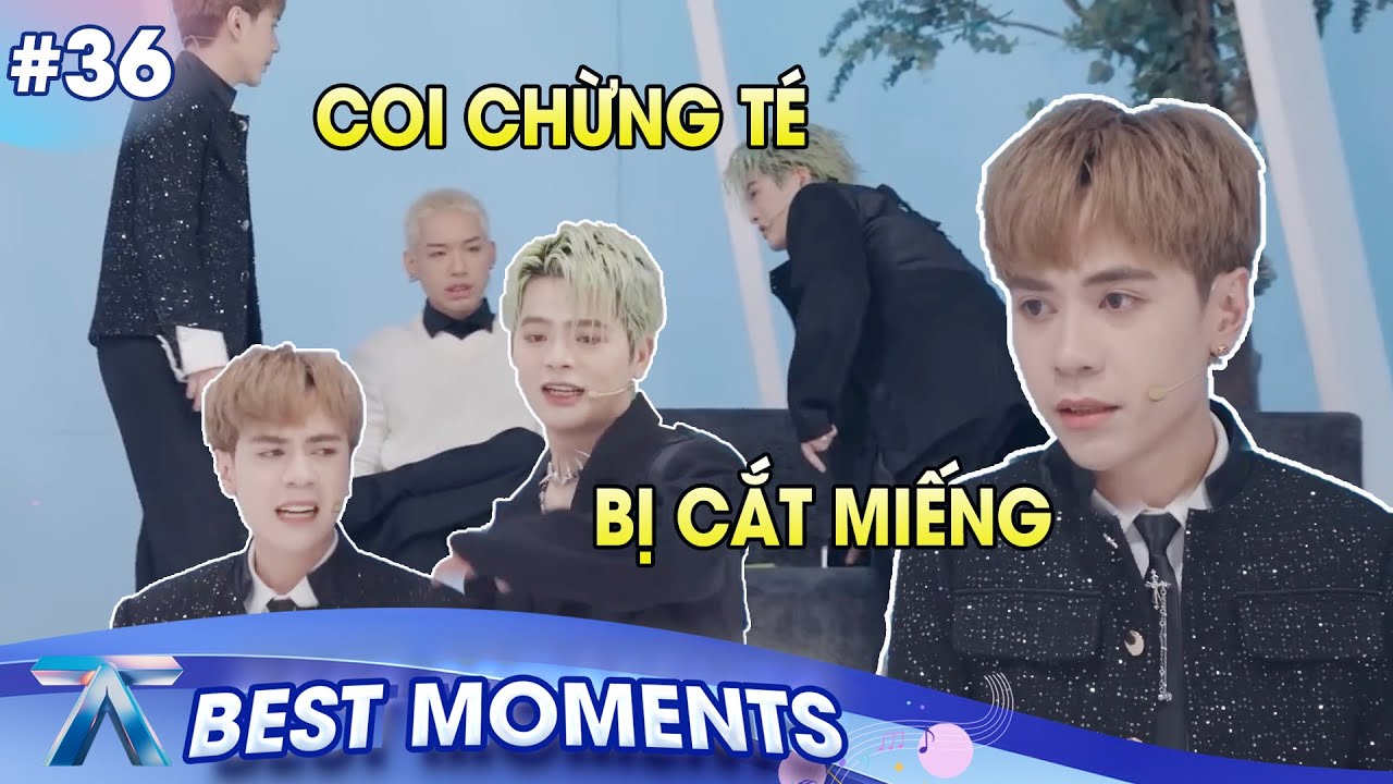 Anh Trai Say Hi BEST MOMENTS #36: Quang Hùng MasterD dỗi bị cắt miếng, WEAN trông chừng 2 embe
