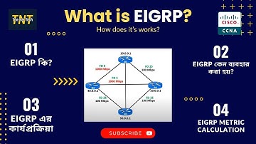 EIGRP Explained in Bangla | Routing Protocol | Bangla Tutorial | CCNA | The Net Tech #eigrp #ccna