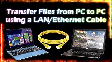 How to Connect Two Computers and share files using LAN Cable on WINDOWS 11, 10 & 8.1