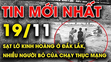 🔥 TIN LŨ MỚI NHẤT 19/11: Sạt lở kinh hoàng ở Đắk Lắk, nhiều người bỏ của chạy thục mạng