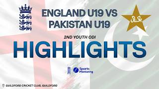 England U19 vs Pakistan U19 - 2nd Youth ODI - Match Highlights