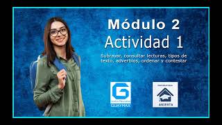 Modulo 2 Actividad 1 Preparatoria Abierta Plan 22