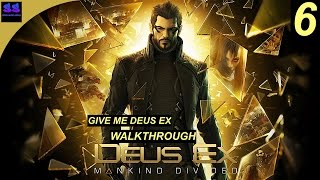 Deus Ex: Mankind Divided -Ghost/Stealth Walkthrough Gameplay Part 6 -Prague: New Augs 2/2