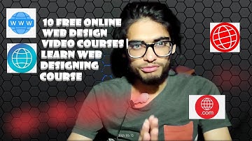 10 Free Online Web Design Video Courses | Learn Web Designing | Course for coding
