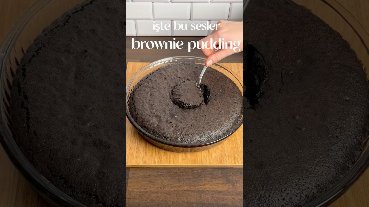 Brownie Pudding 🍫 Brownie Pudding 🍫