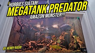 HOBBIES PALING NIAT!!! BUAT MEGA TANK IKAN PREDATOR MONSTER AMAZON !!! By Cak @HerryRasio