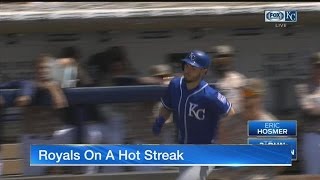 Royals finally on winning streak