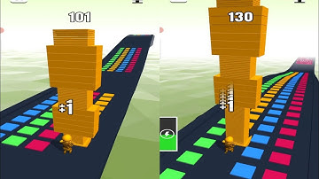 Stack colors android gameplay lvl 31-35 | Stack Colors all levels game walkthrough| Android Gameplay