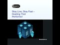 Stay Live, Stay Fast with DomainEsia’s High-Performance Hosting. #fasthosting #webhosting