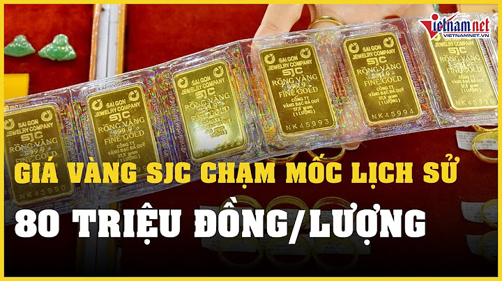 Vàng sjc bao nhiêu tiền một lượng năm 2024